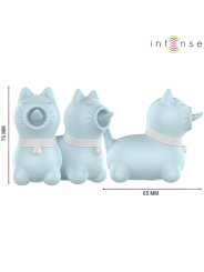 INTENSE ESTIMULADOR PUPPY LENGUA ROTADORA 360º PARA CLITORIS AZUL